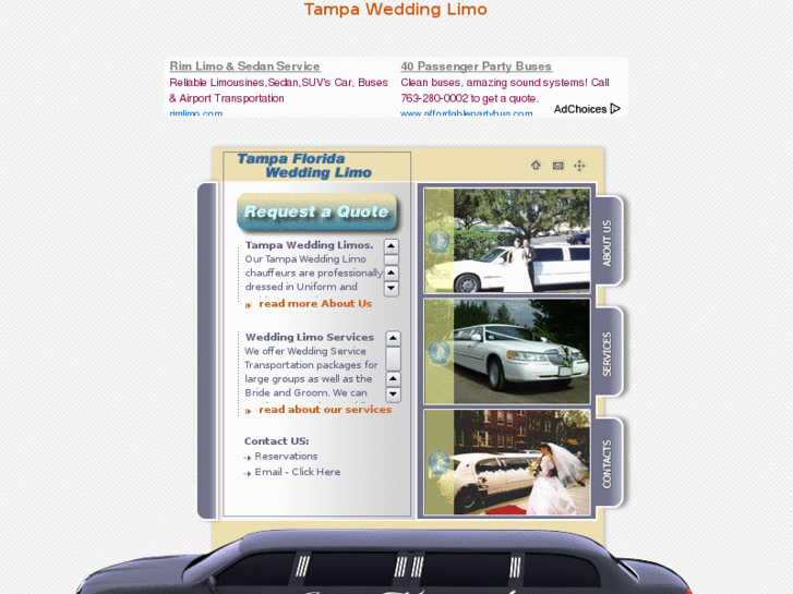 www.tampaweddinglimo.com