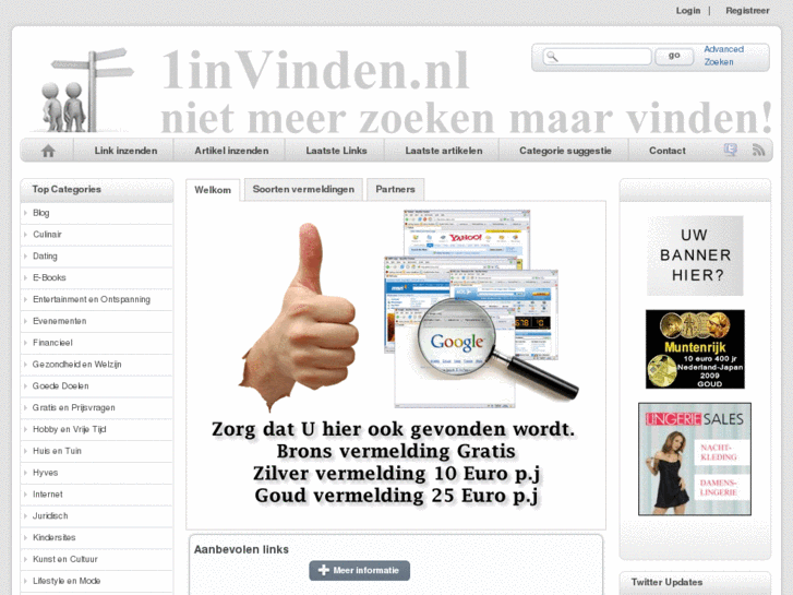 www.1invinden.nl