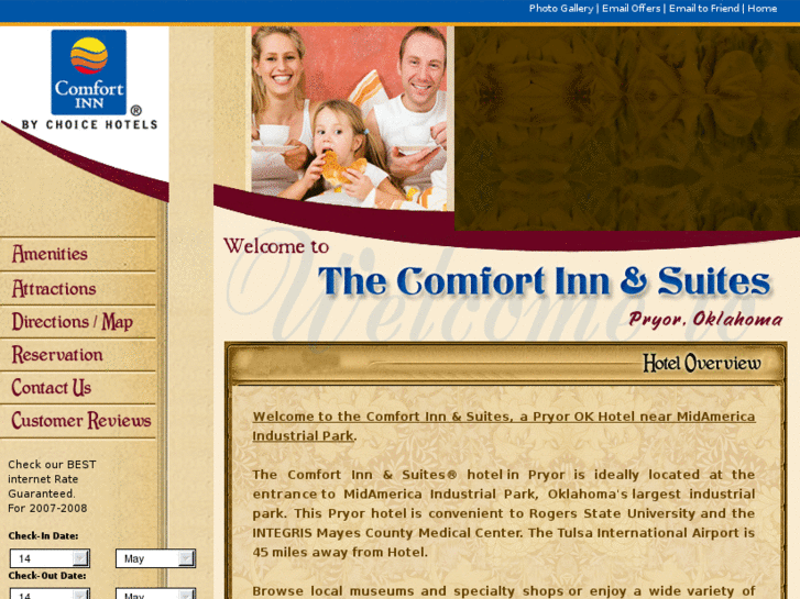 www.comfortinnandsuitespryorok.com