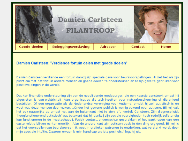 www.damiencarlsteen-filantroop.nl