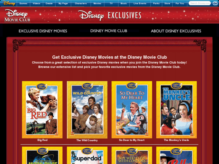 www.disneyexclusives.com