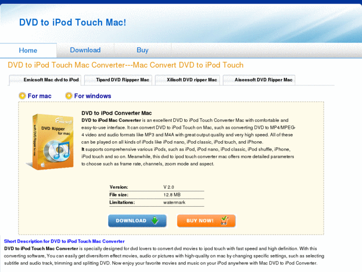 www.dvdtoipodtouchmac.biz