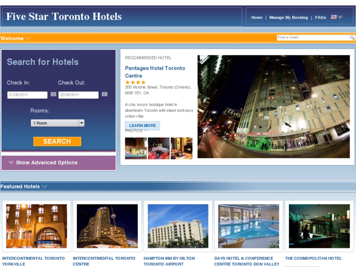 www.fivestartorontohotels.com