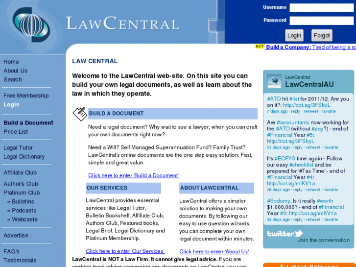 www.lawcentral.com.au