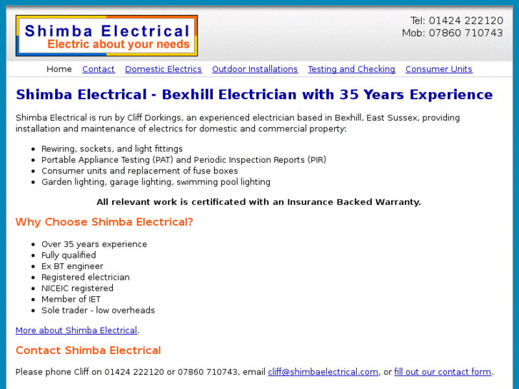 www.shimbaelectrical.com