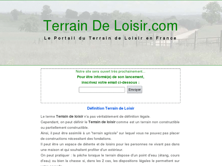 www.terraindeloisir.com