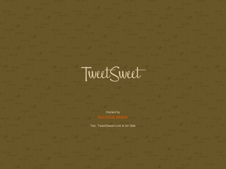 www.tweetsweet.com