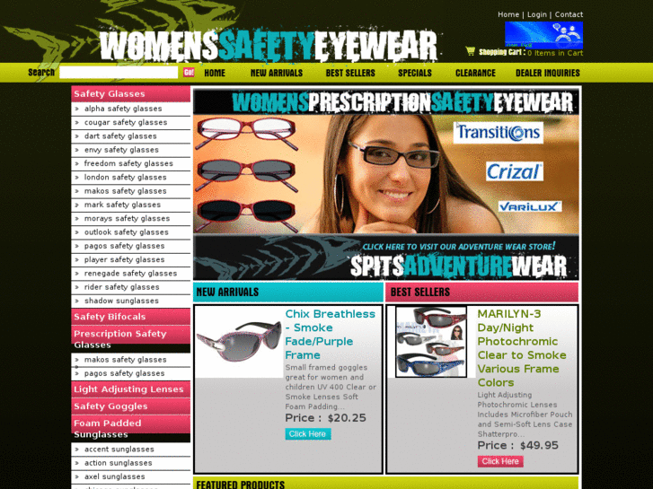 www.womenssafetyeyewear.com