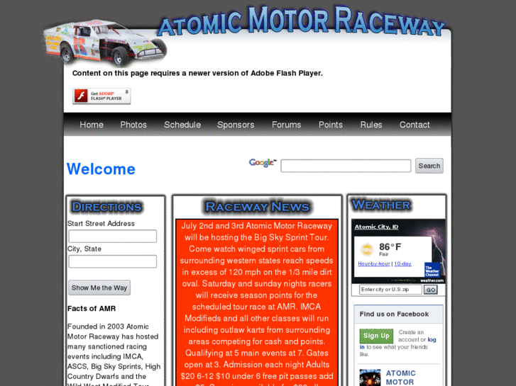 www.atomicmotorraceway.com