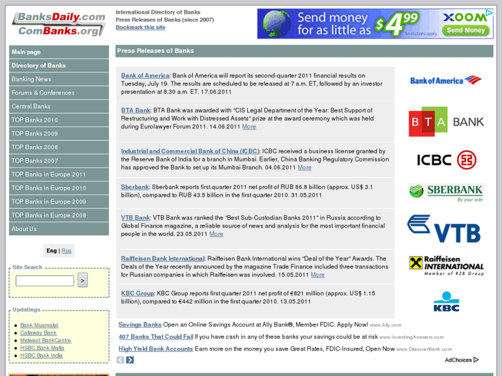 www.banksdaily.com