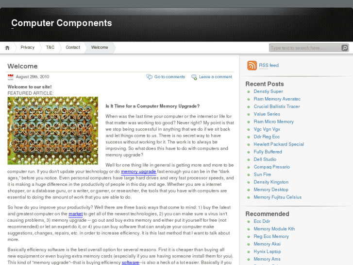 www.componentsforpc.info