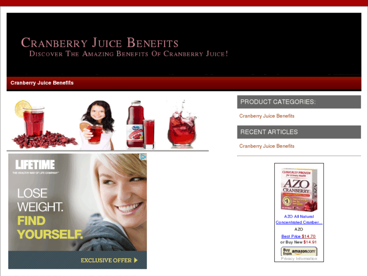 www.cranberryjuicebenefits.net