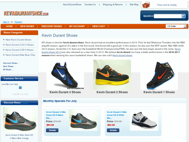 www.kevindurantshoe.com