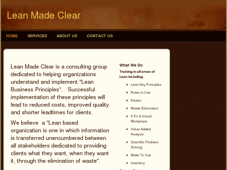 www.leanmadeclear.com