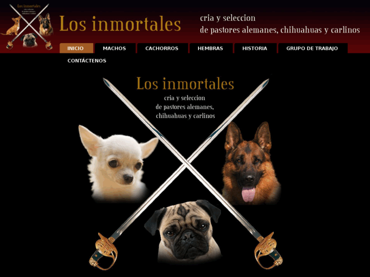 www.losinmortales.com.es