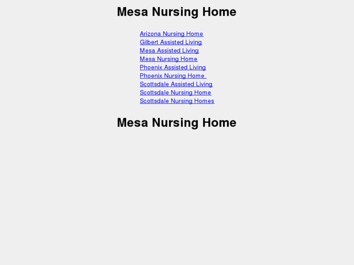 www.mesa-nursing-home.com