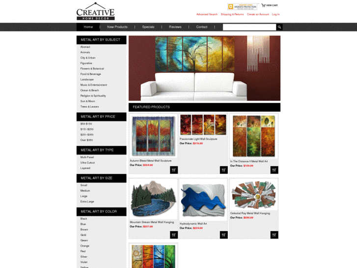 www.metalwallartandhomedecor.com