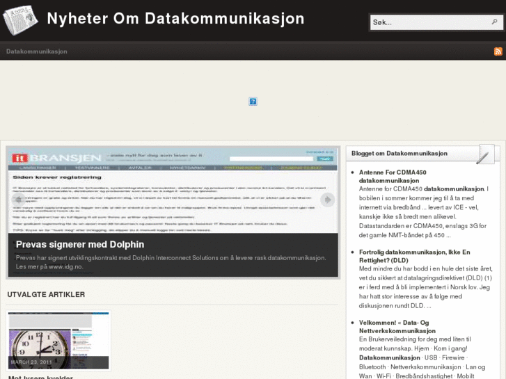 www.nyheteromdatakommunikasjon.com