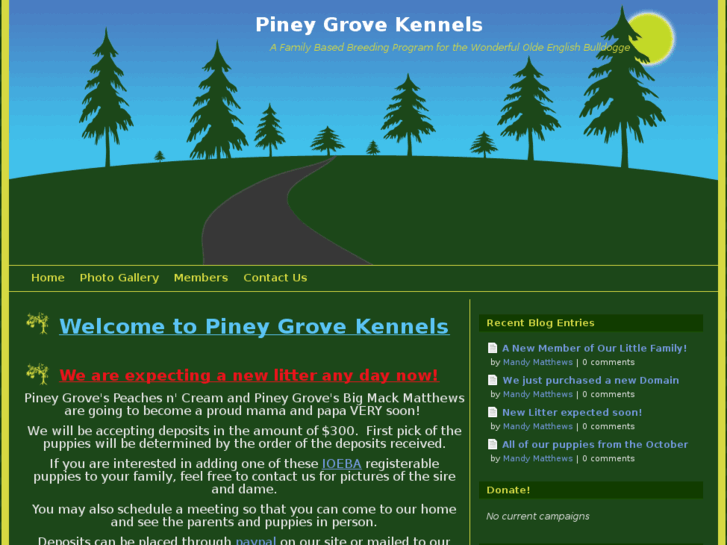 www.pineygrovekennels.com