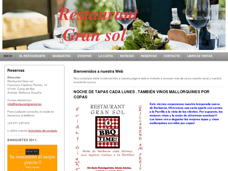 www.restaurantegransol.com