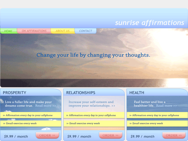 www.sunriseaffirmations.com