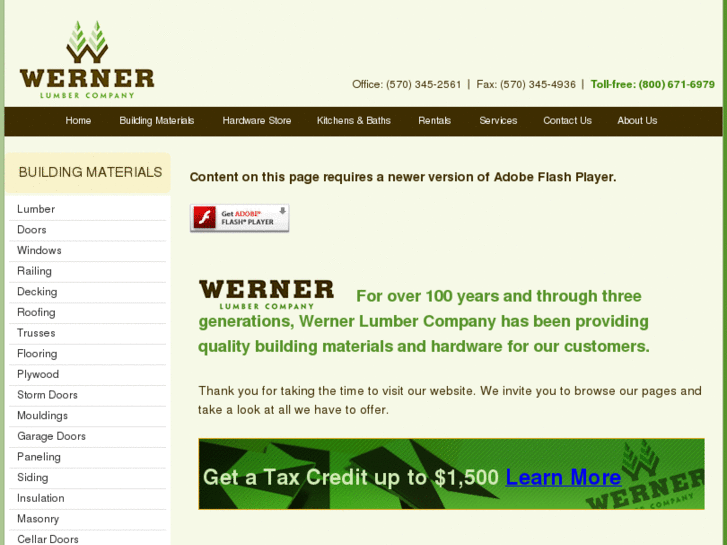 www.wernerlumber.com