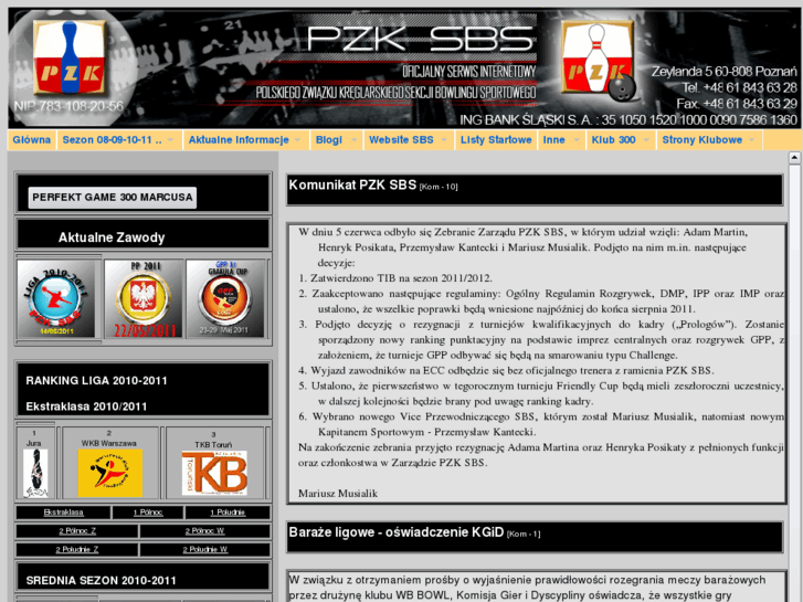 www.bowlingpzk.pl