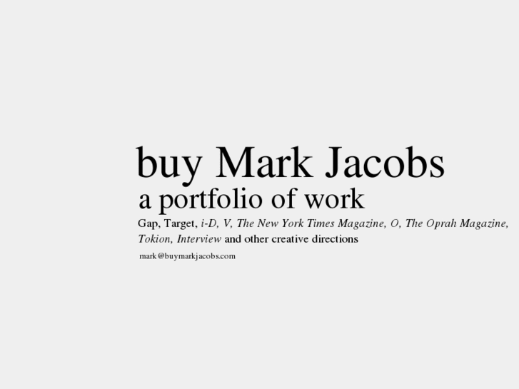 www.buymarkjacobs.com