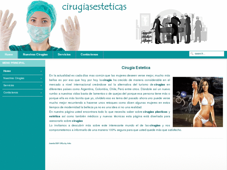 www.cirugiasesteticas.biz