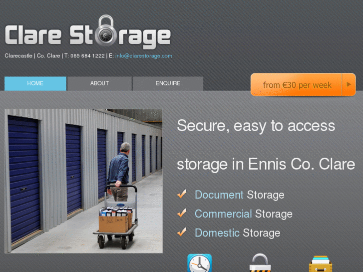 www.clareselfstorage.com