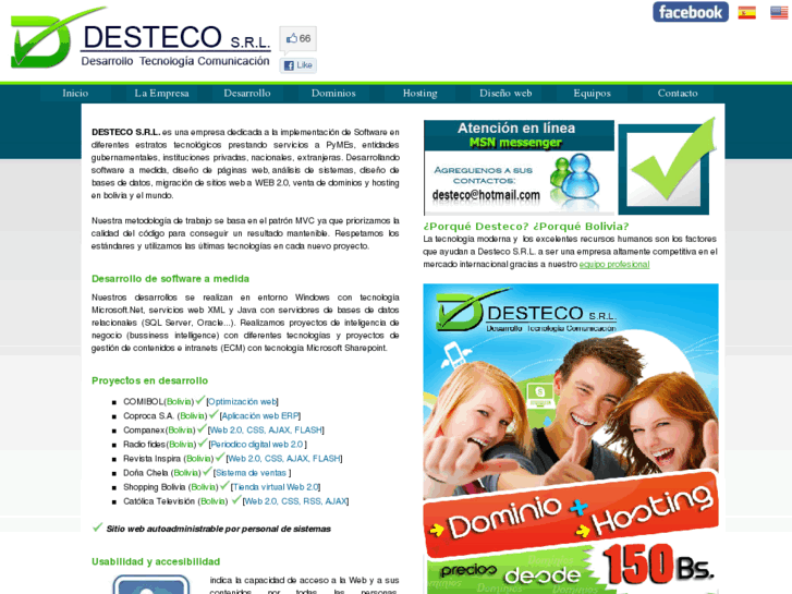 www.desteco.info