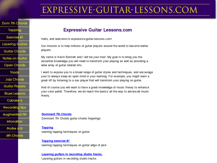 www.expressive-guitar-lessons.com