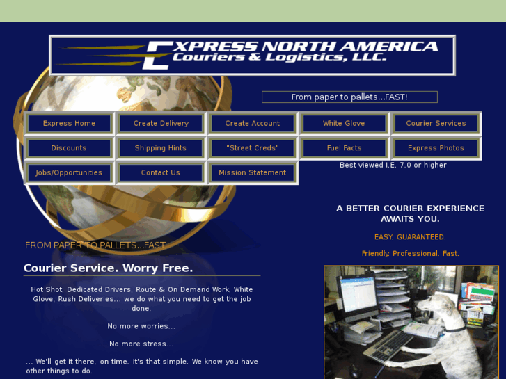 www.expressnorthamericacouriers.com