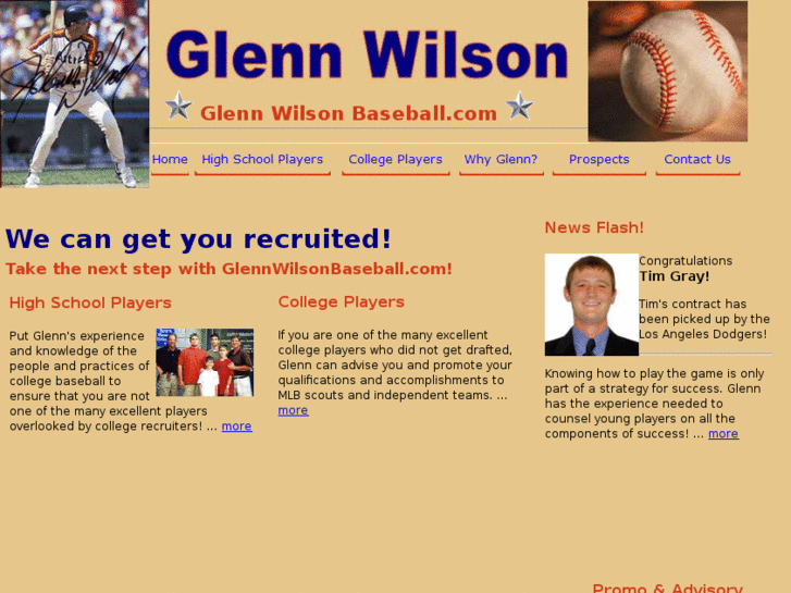 www.glennwilsonbaseball.com