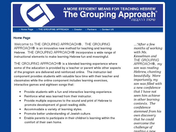 www.groupingapproach.com