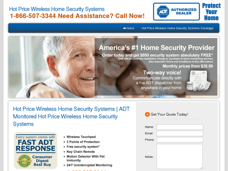 www.hotpricehomesecuritysystems.com