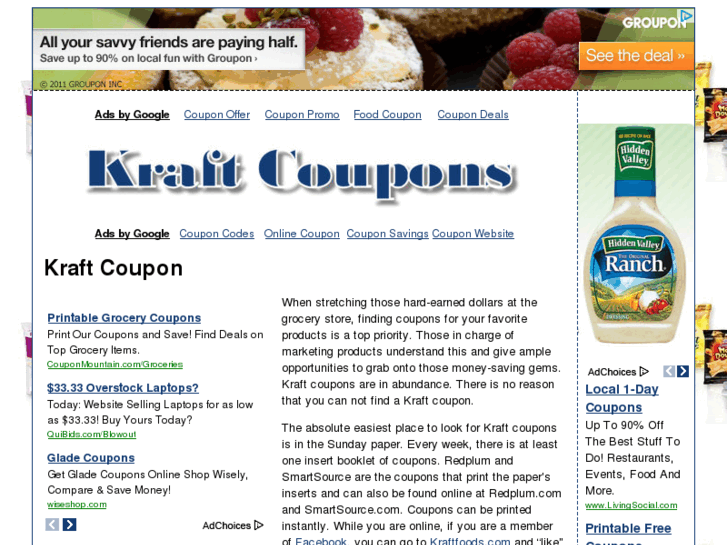 www.kraftcoupon.net