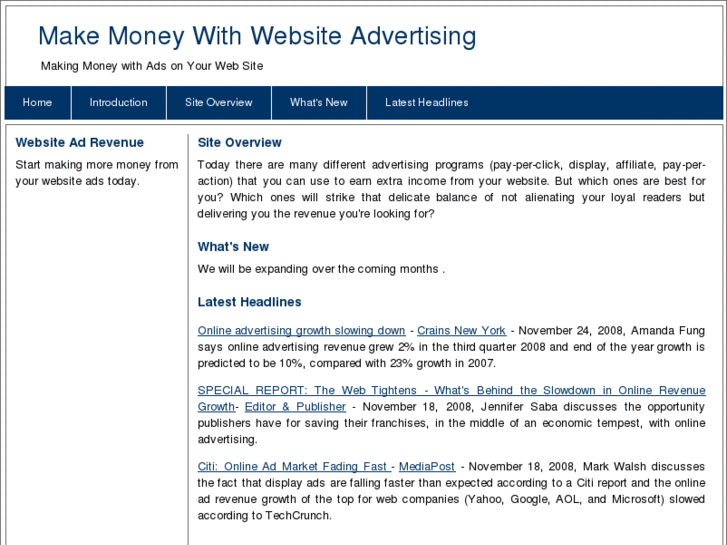 www.makemoneywithwebsiteadvertising.com