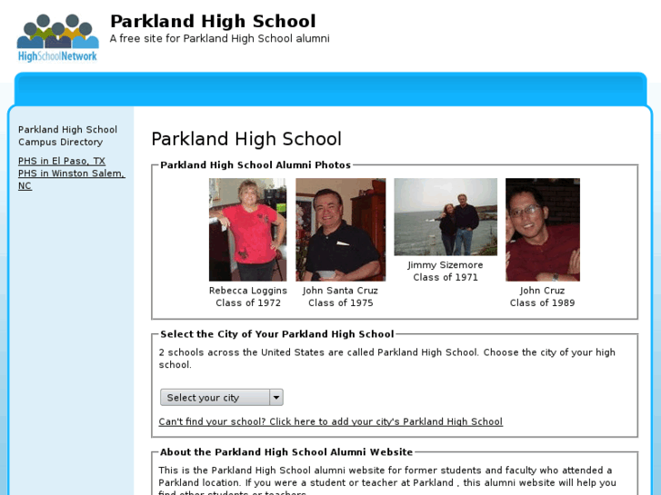 www.parklandhighschool.net