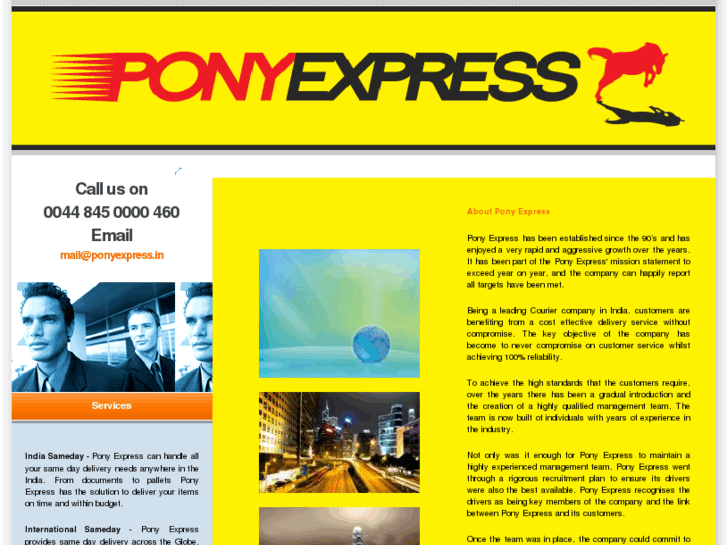 www.ponyexpress.in