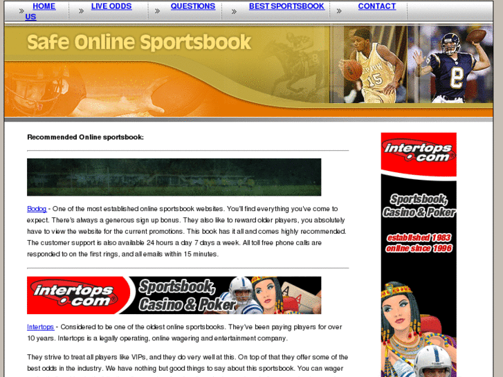 www.safeonlinesportsbook.com