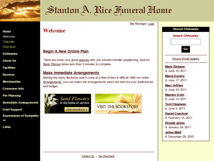 www.saricefunerals.com