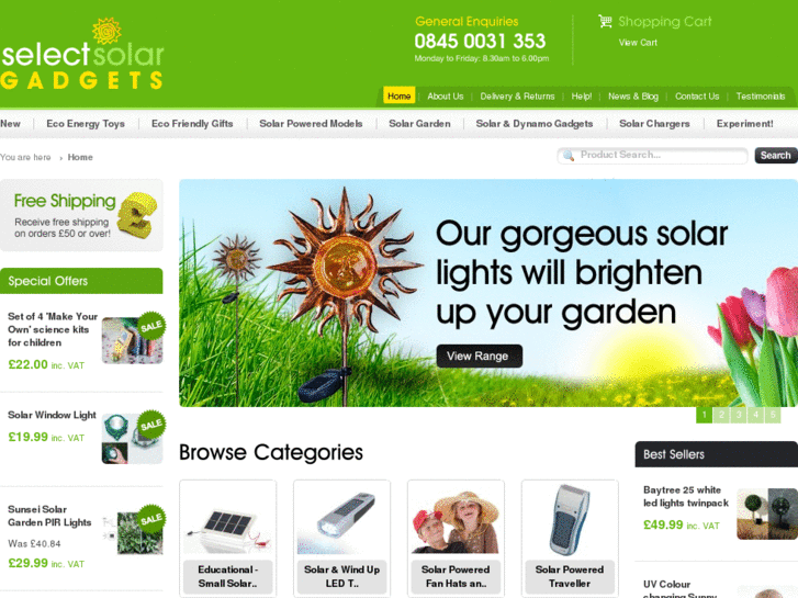 www.selectsolargadgets.com