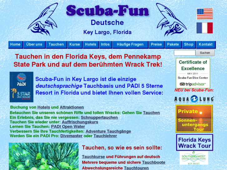 www.tauchen-florida.de