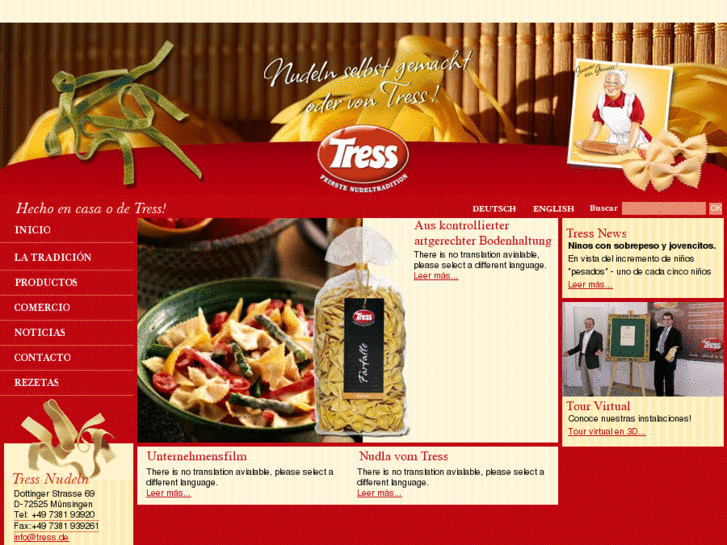 www.tress-pasta.es