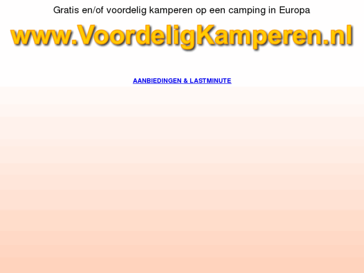 www.voordeligkamperen.nl