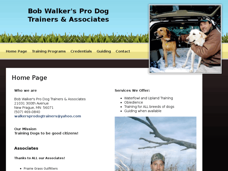 www.walkersprodogtrainers.com