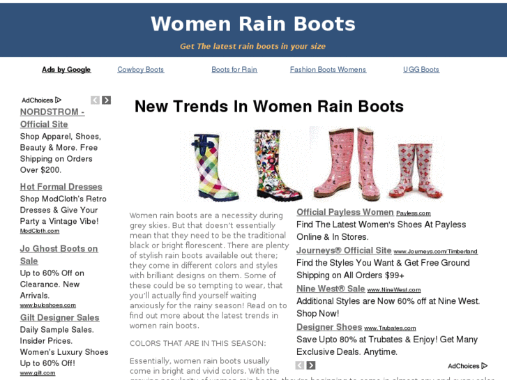 www.womenrainboots.org