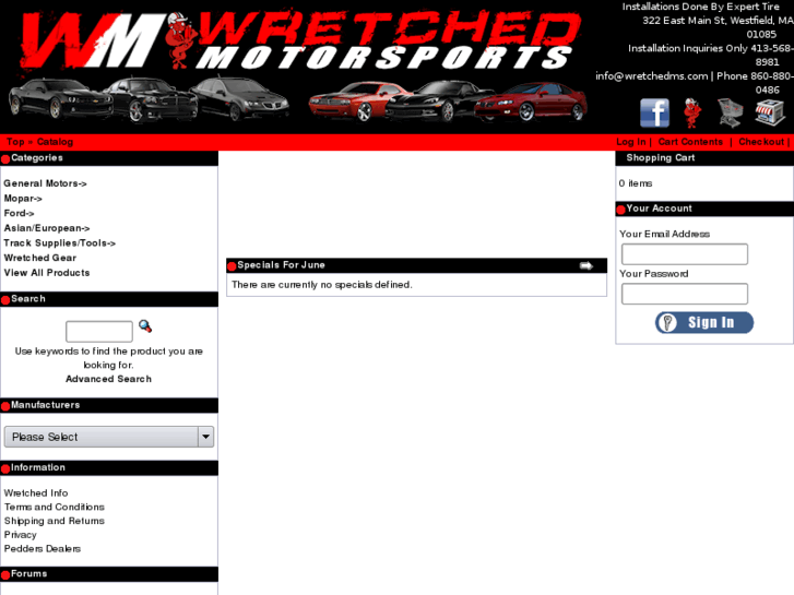 www.wretchedmotorsports.info