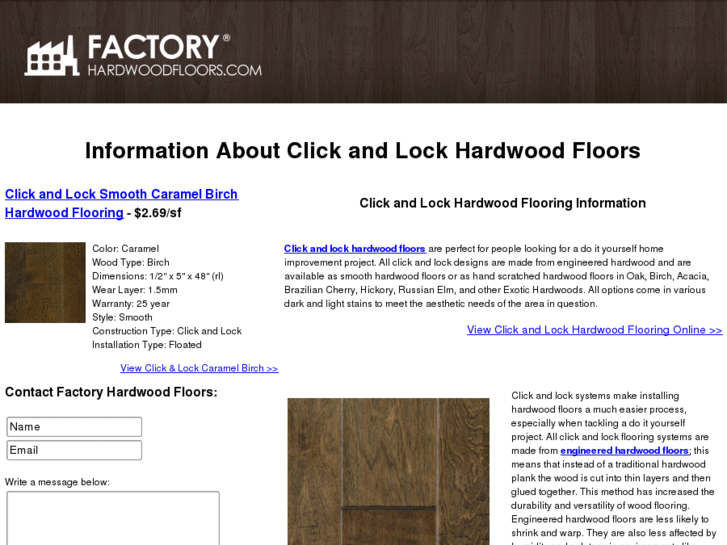 www.clickandlockwoodflooring.net